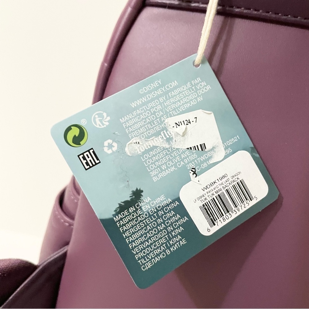 Loungefly Disney Raya and the last Dragon￼ TUK TUK Mini Backpack - Picture 7 of 16
